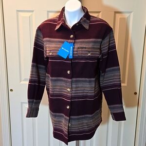 Columbia Calico Basin Shirt Jacket NWT